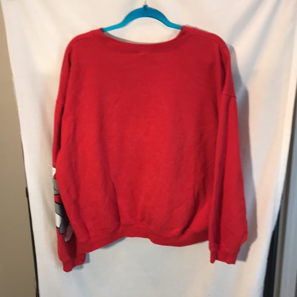 Tom & Jerry unisex size XXL (19) red and white sweatshirt - Picture 2 of 4